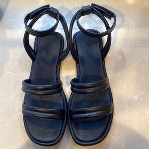 Black Sandals Worn One Time